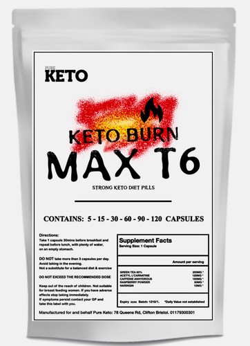Keto burn max - max, t6™